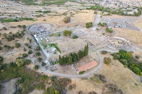 stock image Asklepion in Bergama, Izmir, Turkey. View of ancient ruins in Asklepion in Bergama