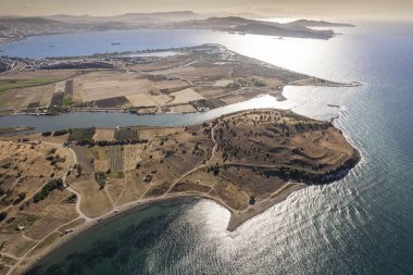 Myrina / Sebatepolis Antik Şehir, Aliaga. Türkiye, İzmir.