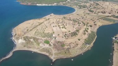 Myrina / Sebatepolis Antik Şehir, Aliaga. Türkiye, İzmir.
