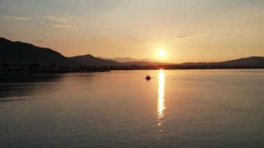 Akyaka 'nın hava görüntüsü - Mula Türkiye