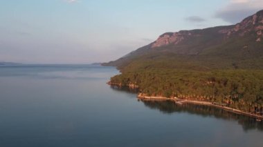 Akyaka 'nın hava görüntüsü - Mula Türkiye