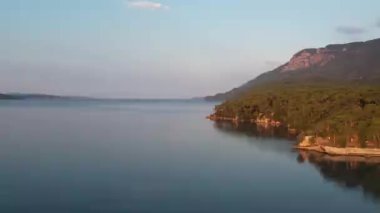 Akyaka 'nın hava görüntüsü - Mula Türkiye