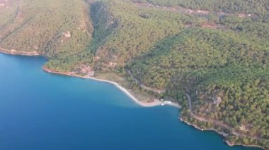 Akyaka 'nın hava görüntüsü - Mula Türkiye