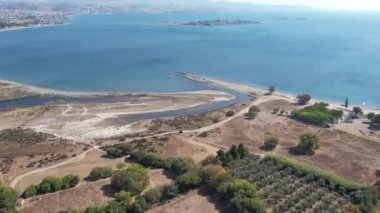 Teos Antik Kent İnsansız Hava Aracı Fotoğrafı, Seferihisar İzmir Türkiye