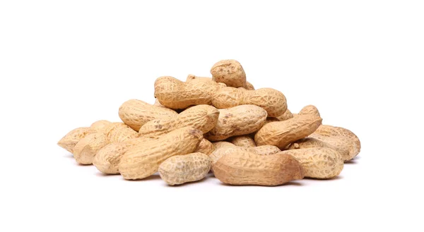Handful of peanuts — Stock Photo, Image