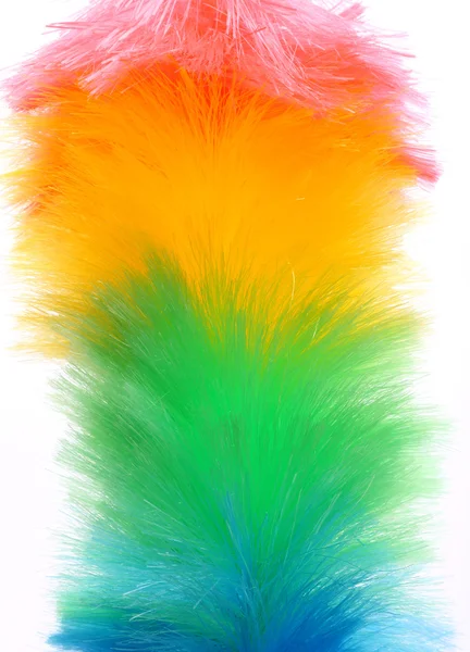 Soft colorful duster close-up — Stock Photo, Image