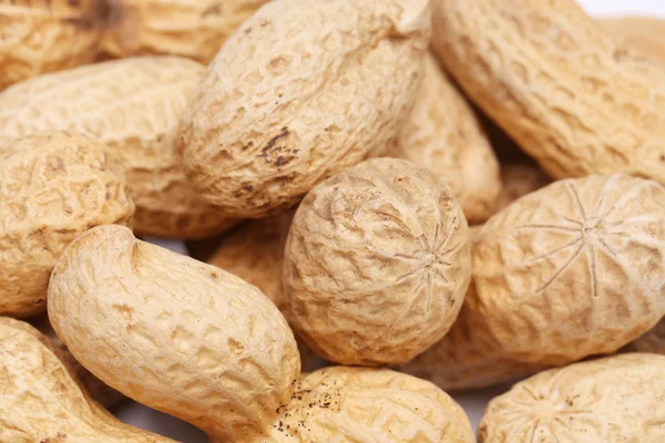 Background of big peanuts — Stock Photo, Image