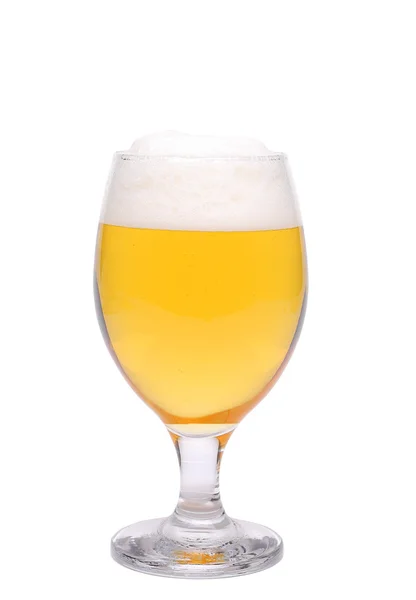 A wine goblet of beer — Stock Photo, Image