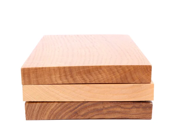 Three wooden plank close-up — Stock Photo, Image