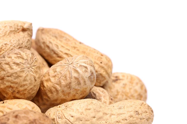 Frame close-up of some peanuts. — Stock Photo, Image