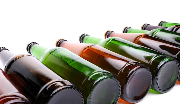 Different bottles of beer — Stock Photo, Image