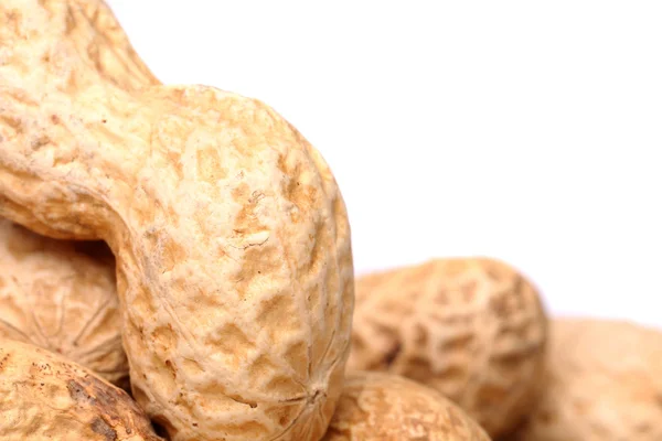Pražené arašídy ve skořápce detail. — Stock fotografie