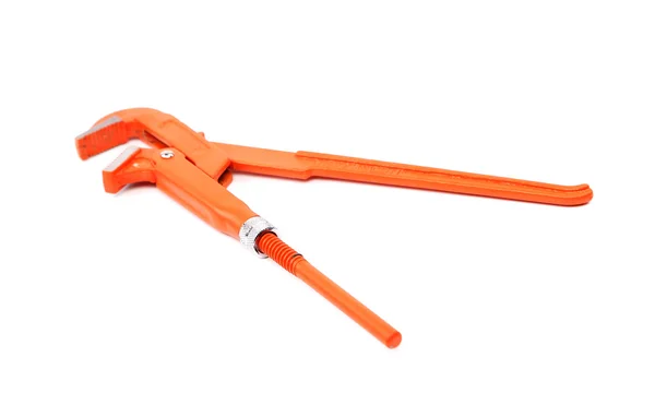 Orange wrench isolated — Stock Photo, Image