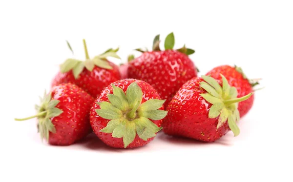 Unas fresas. Fotos de stock