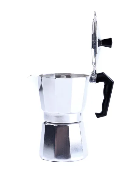 Percolator café com a tampa aberta — Fotografia de Stock