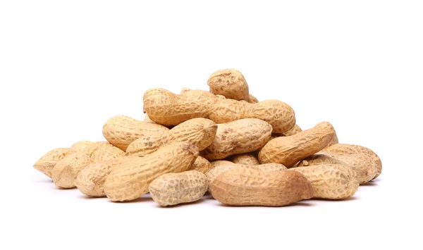 Handful peanuts — Stock Photo, Image