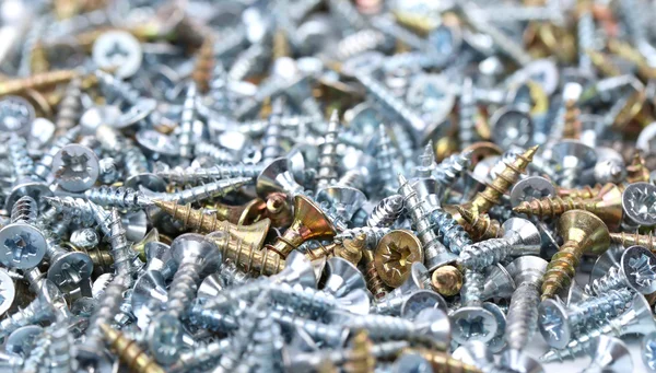 Screws background — Stock Photo, Image