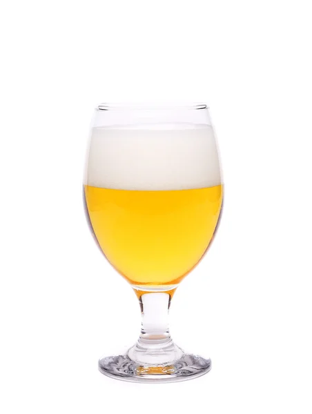 Wine goblet of beer — Stock Photo, Image