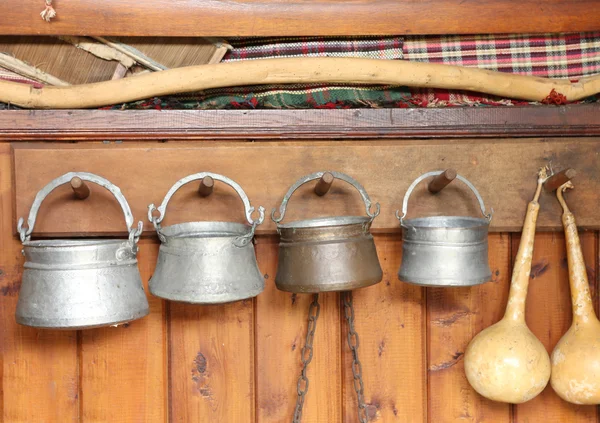 Traditional Bulgarian utensils. — Stock Photo, Image