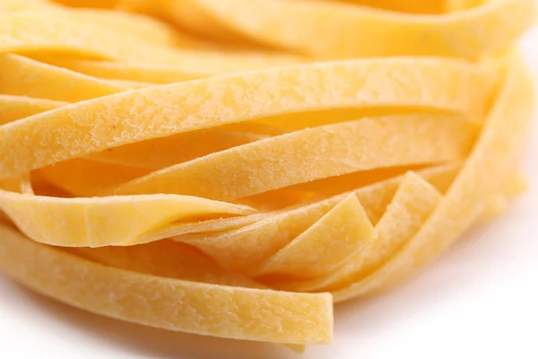 Tagliatelle paglia e fieno tipycal italian pasta. — Stock Photo, Image