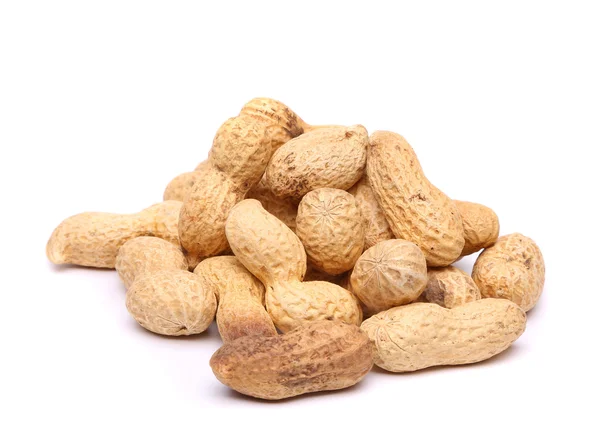 Eine Handvoll Erdnüsse — Stockfoto