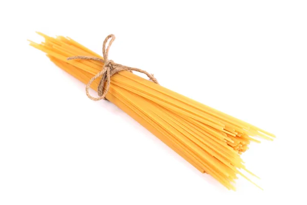Bunch of spaghetti isolated on white background — Stock Photo, Image