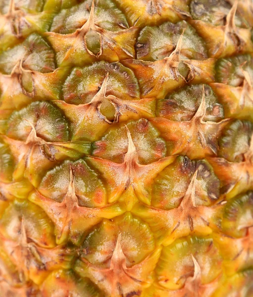 Fresh pineapple. Macro. Background. — Stock Photo, Image