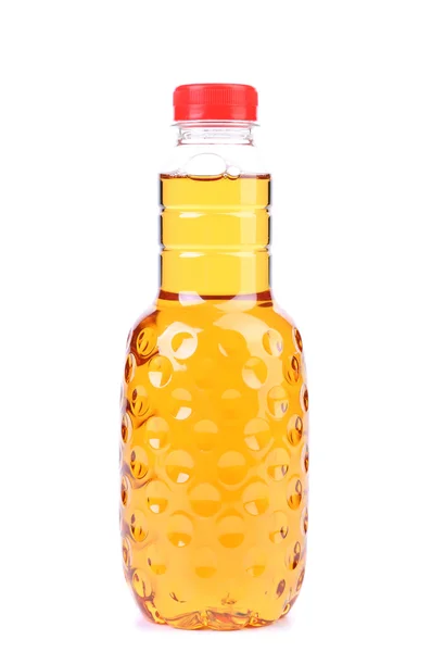 Fles van natuurlijke appelsap — Stockfoto