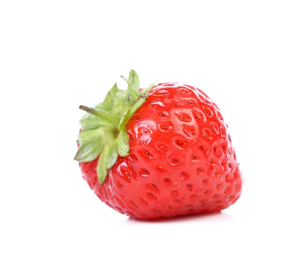 स्ट्रॉबेरी बेरी एक सफेद पृष्ठभूमि पर अलग . — स्टॉक फ़ोटो, इमेज