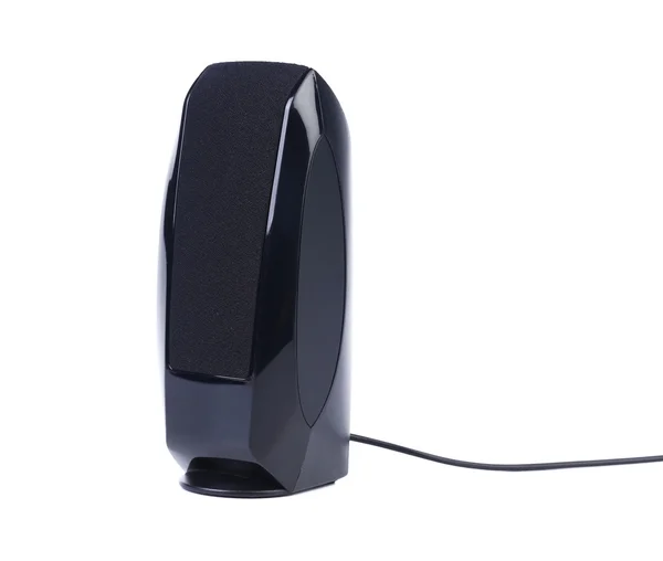 Black pc speaker — Stock Photo, Image