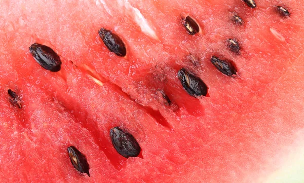 Detailed closeup of watermelon. — Stock Photo, Image