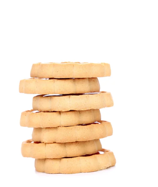 Stack of biscuits. — Stock Photo, Image