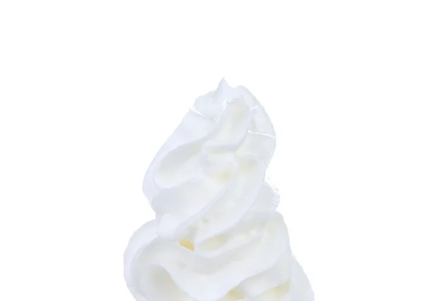 Es krim yang disajikan dengan lembut — Stok Foto