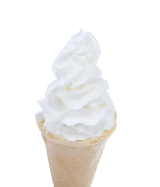 Crème glacée soft serve — Photo