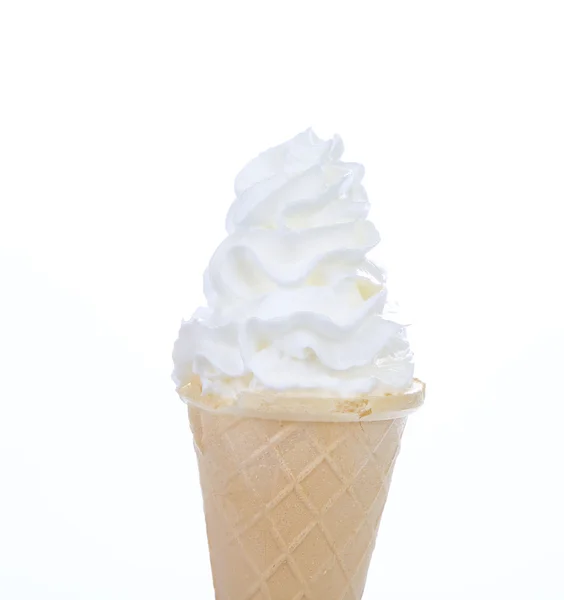 Suave servir sorvete — Fotografia de Stock