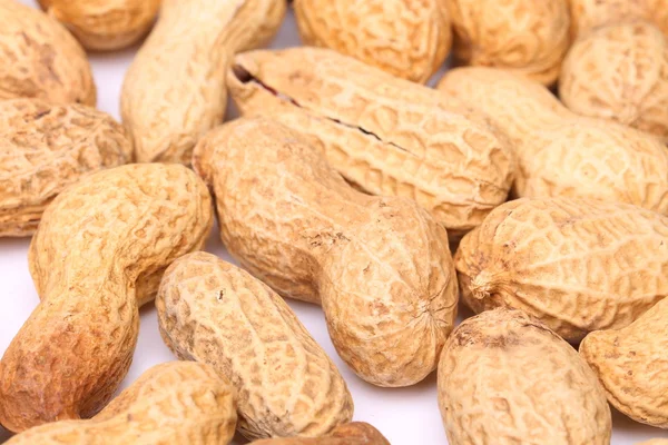 Close-up of some peanuts. — Stock Photo, Image