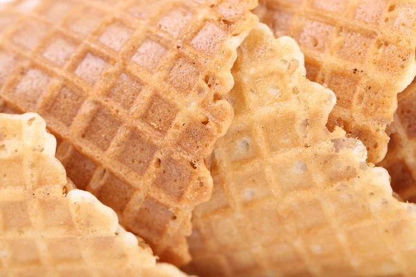 gofret Kupası için dondurma. yakın çekim.