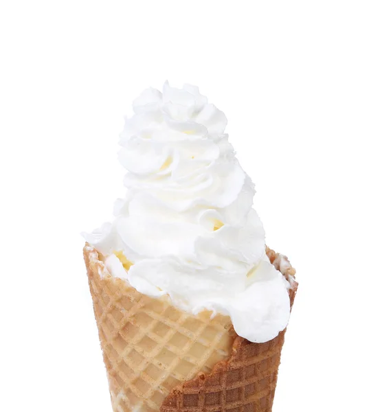 Crème glacée soft serve — Photo