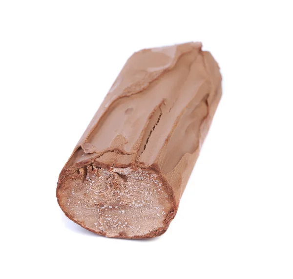 Rollo de helado de chocolate — Foto de Stock