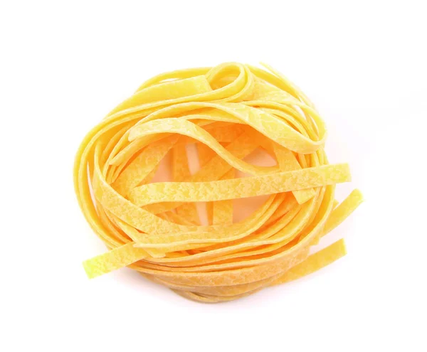 Tagliatelle paglia e fieno tipycal pasta italiana . — Foto de Stock