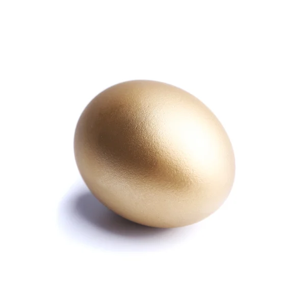 Golden egg, a symbol of making money. — Stock Photo, Image