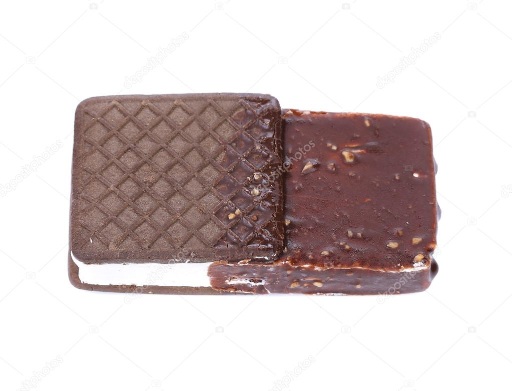 Schokoladen-Sandwich-Eis - Stockfotografie: lizenzfreie Fotos ...