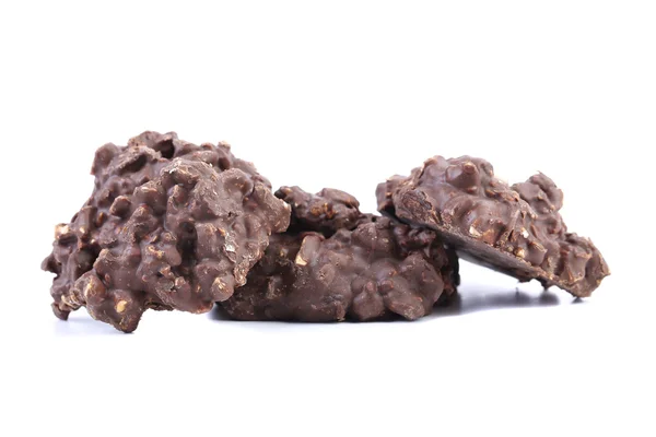 Handgemachte Schokoladenbonbons. — Stockfoto