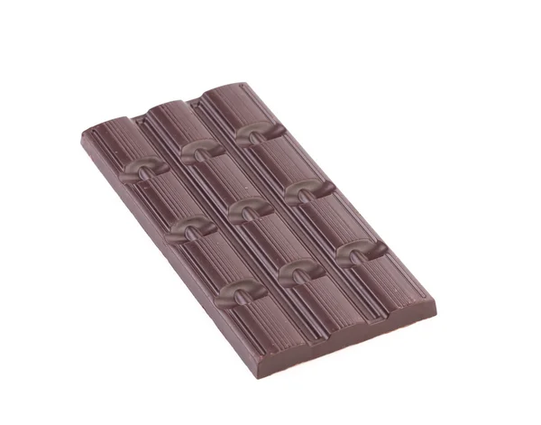 Barra de chocolate escuro. — Fotografia de Stock