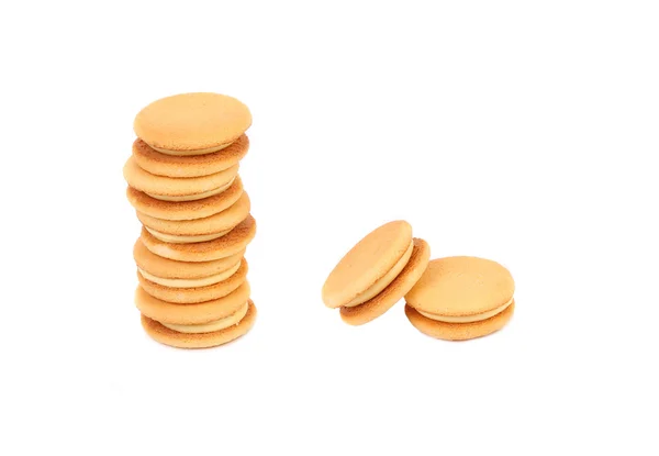 Spel van biscuit sandwich. — Stockfoto