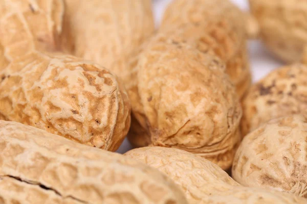 Background of some peanuts. Macro. — Stock Photo, Image