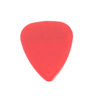 kırmızı plastik gitar mızrap