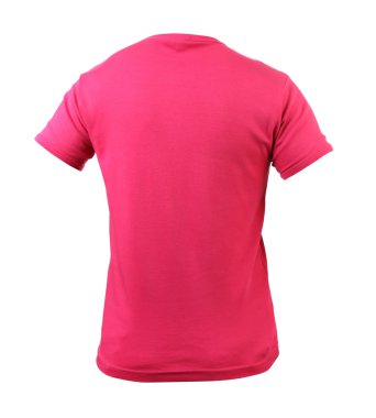 kırmızı t-shirt. Geri.