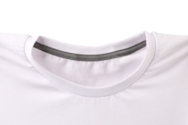 Boynuna t-shirt. Açık.