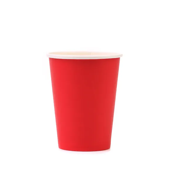 Цветная бумажная чашка кофе . — стоковое фото